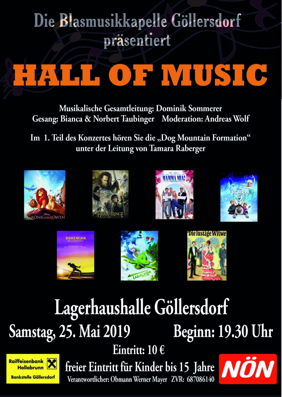 Hall of Music – Die Premiere