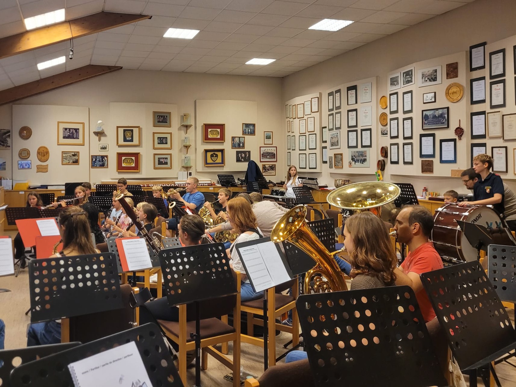 Unsere Jugendmusikkapelle